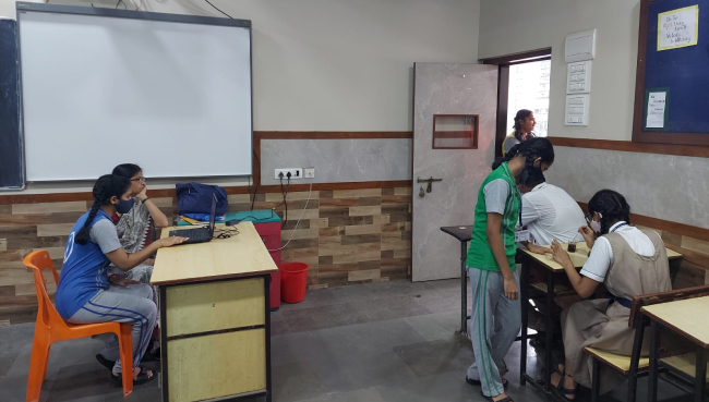 Secondary section School Election 2022  | Saraswati School Rabodi in Thane