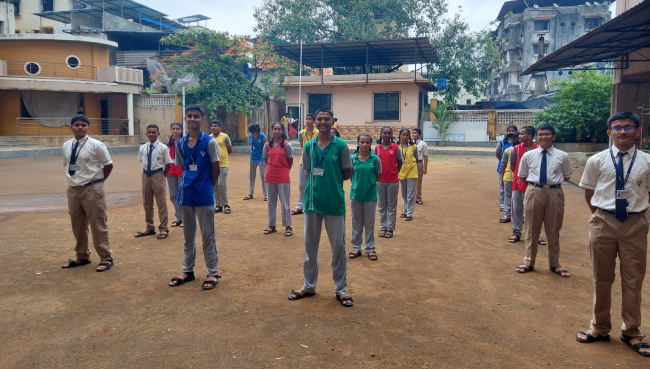 Secondary section School Election 2022 | Saraswati School Rabodi in Thane