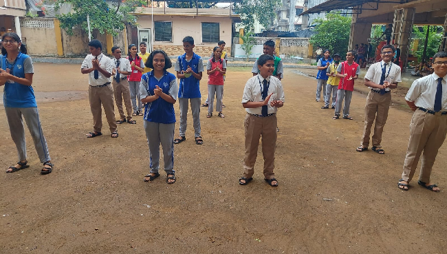 Secondary section School Election 2022  | Saraswati School Rabodi in Thane