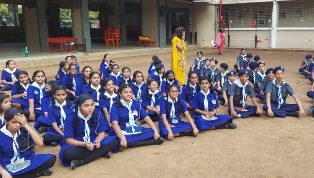 Secondary Scout & Guide camp (2022-2023) | Saraswati School Rabodi in Thane