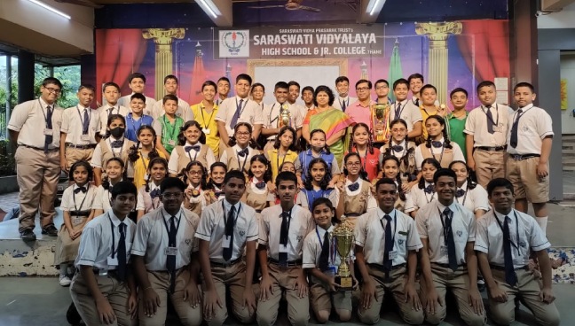 Secondary THE BEST NEW ACADEMY OF THE YEAR (2022-2023) | Saraswati School Rabodi in Thane