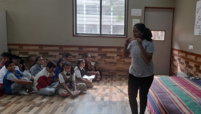 Senior House Mono Acting Competition | Saraswati School Rabodi in Thane