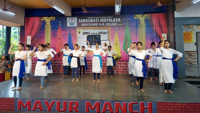 Std VIII Assembly Program 2022 Secondary Section | Saraswati School Rabodi in Thane