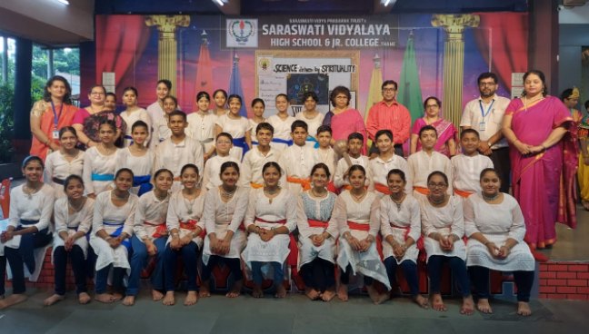 Std VIII Assembly Program 2022 Secondary Section | Saraswati School Rabodi in Thane