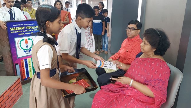 Std VIII Assembly Program 2022 Secondary Section | Saraswati School Rabodi in Thane