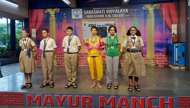 Std VIII Assembly Program 2022 Secondary Section | Saraswati School Rabodi in Thane