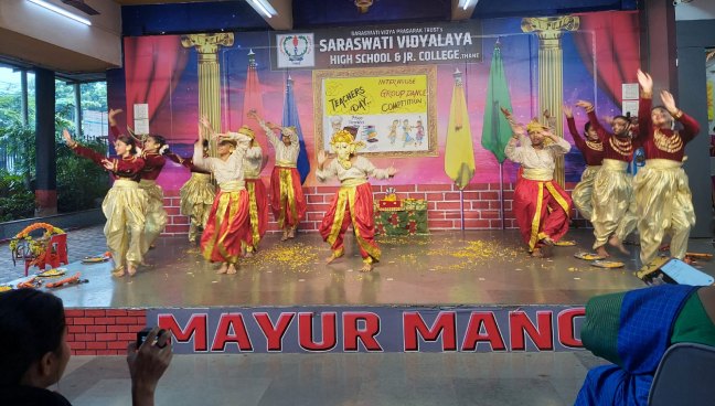 Teacher’s Day Celebration 05th September,2022 Secondary section | Saraswati School Rabodi in Thane