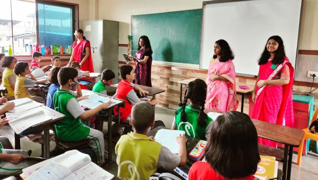 Teacher’s Day Celebration 05th September, 2022 Secondary section | Saraswati School Rabodi in Thane