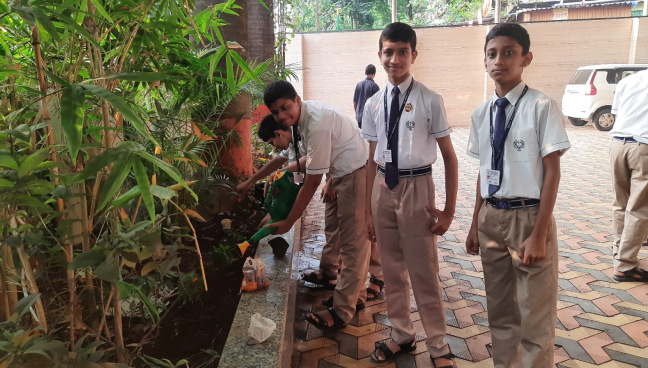 Tree plantations Day | Saraswati School Rabodi in Thane