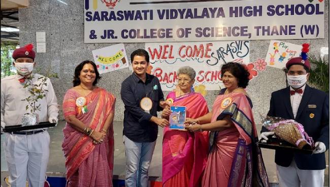 Secondary section back to school oct 2021 | Saraswati School Rabodi in Thane