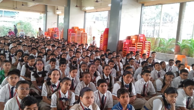 Workshop conducted by Rabodi Police Station, Secondary Section Event