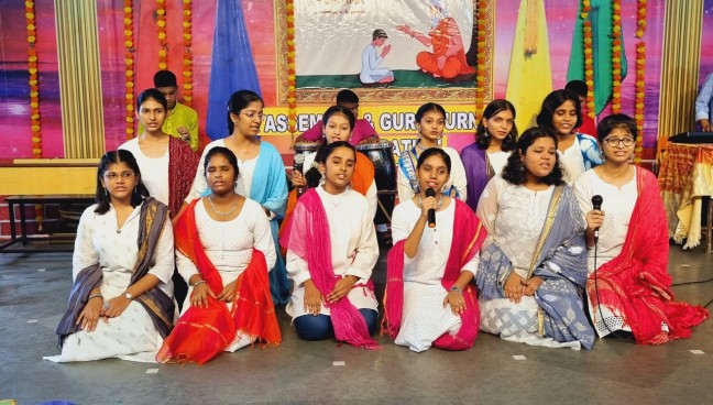 Guru Purnima Celebration and Std.X Assembly Program 2023