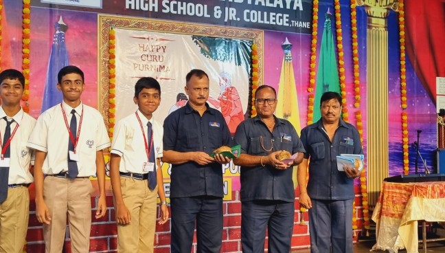 Guru Purnima Celebration and Std.X Assembly Program 2023