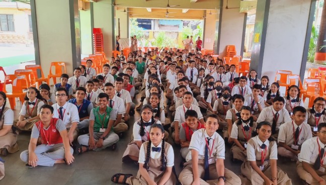 Guru Purnima Celebration and Std.X Assembly Program 2023