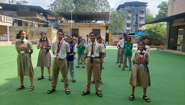 Outgoing School Council | Saraswati School Rabodi in Thane