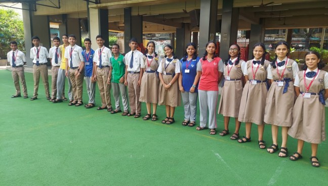 Outgoing School Council | Saraswati School Rabodi in Thane