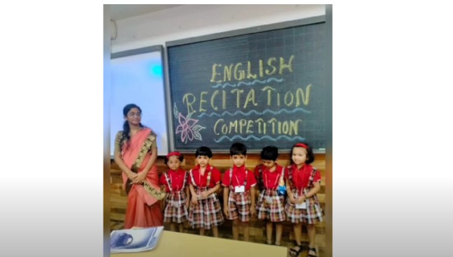 Pre-Primary English Recitation Competition 2023