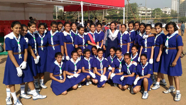 Republic day Celebrated at Police Ground Thane.
