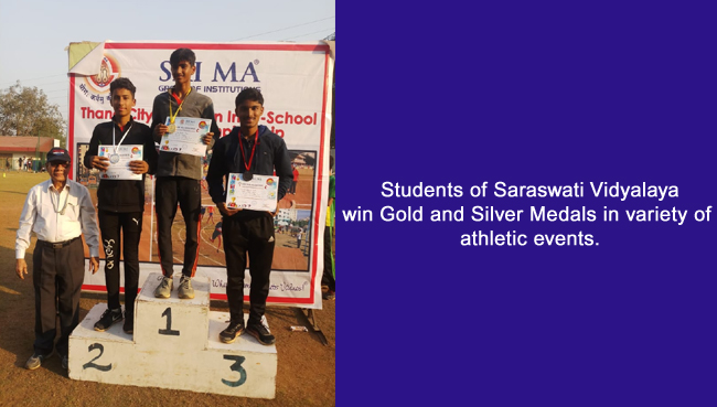 Achievement of Students in Running Race Competition | Saraswati School Rabodi in Thane