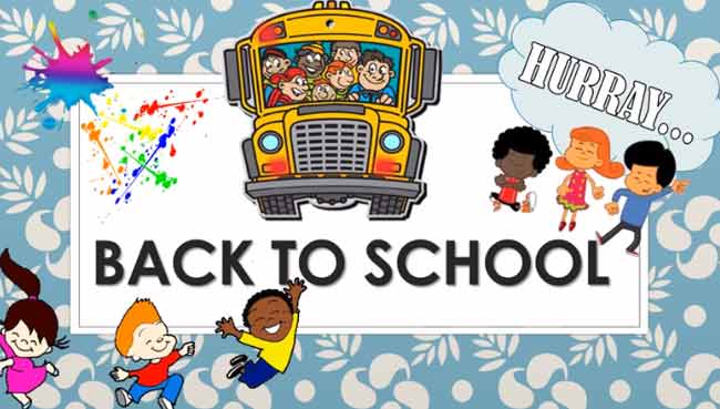 Pre - Primary section - Back to School 2021