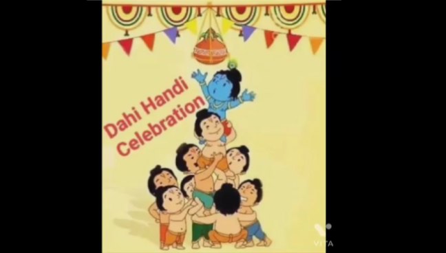 Pre Primary Dahi Handi Celebration | Saraswati School Rabodi in Thane