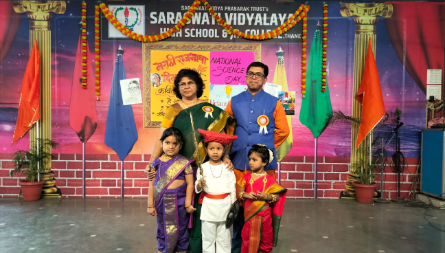 Pre Primary Marathi Day Celebration | Saraswati School Rabodi in Thane