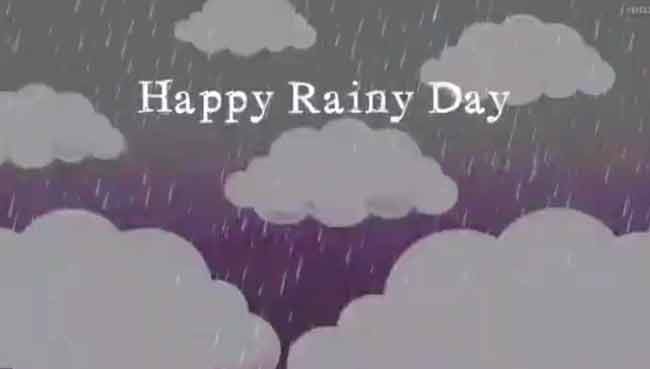 Pre - Primary section - Rainy Day 2021