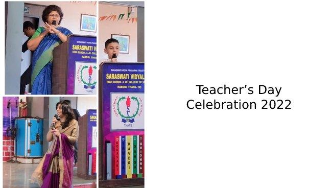 Teacher’s Day Celebration 2022